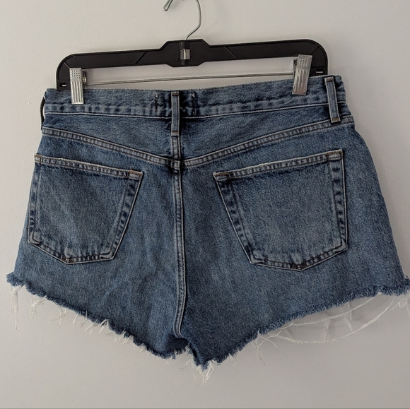 Agolde Parker Vintage Cut Off Short Agolde Denim Shorts Size 28 - Picture 7 of 13